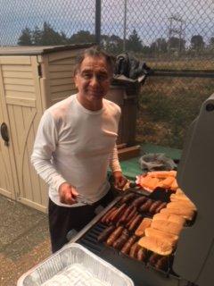 Tennis and BBQ on the deck