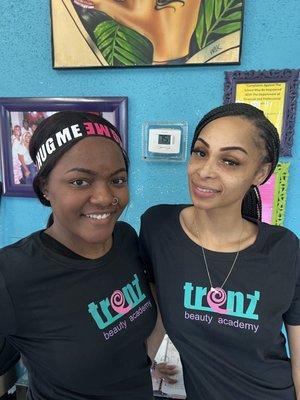 Great Vibes at Trenz Beauty Academy.