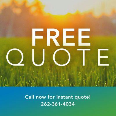 We'd love to quote your lawn!