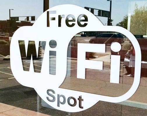 Free Wi Fi.