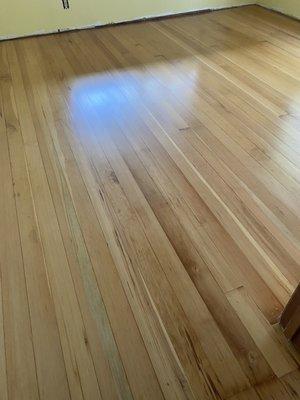 Restore Doug fir floors