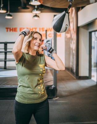 Speed bag for coordination