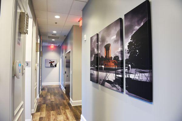 Night & Day Dental hallway