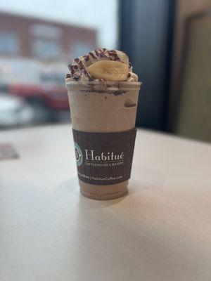 Blended Banana Mocha