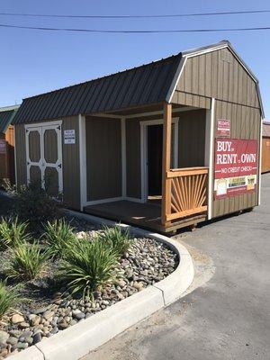 12x20 Lofted Side porch