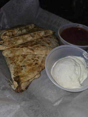 Chicken Philly Quesadilla