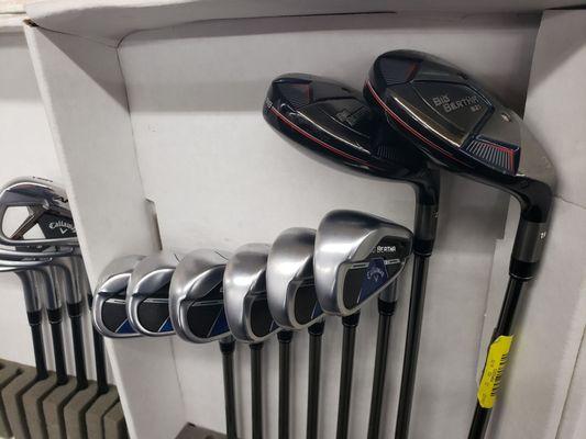 Used set of Callaway Big Bertha B21 irons