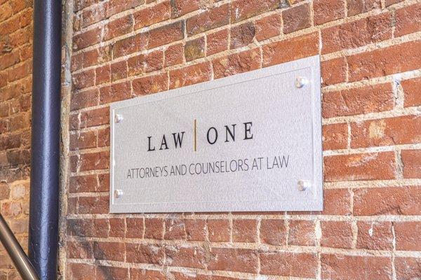 The Law One office located in downtown Denver.