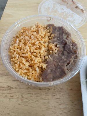 Rice and beans