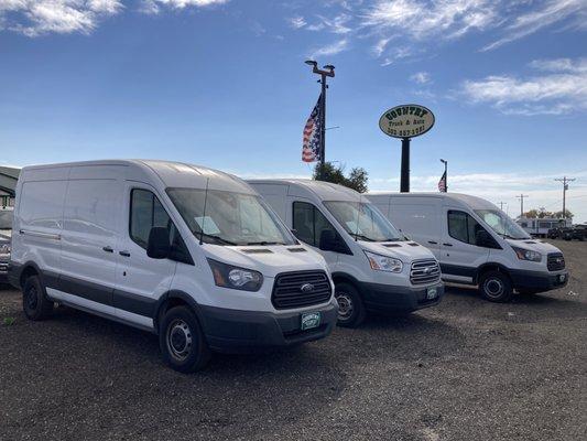 We carry a variety of vehicles perfect for fleets.