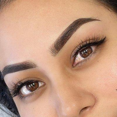 Ombré powder brow