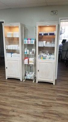 Skin care display