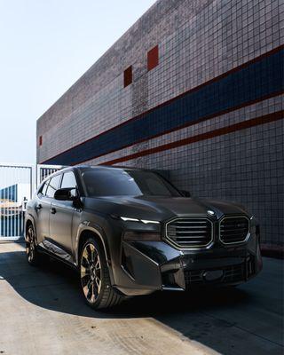 My BMW XM was wrapped in Satin Black and showcased for BMW North America at Scottsdale Fashion Square!