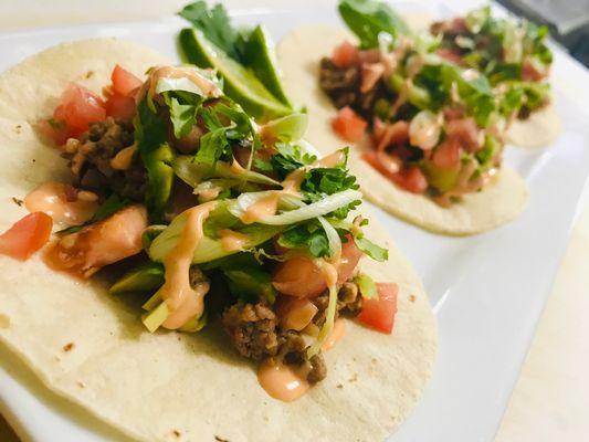 Impossible tacos