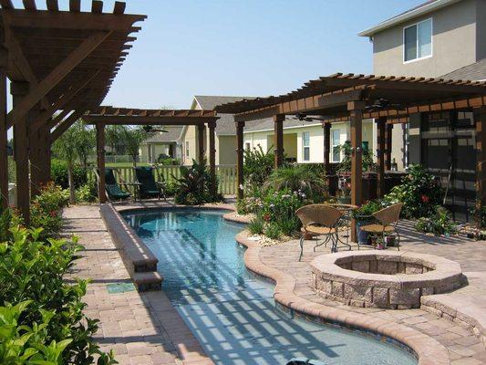 Complete backyard remodeling