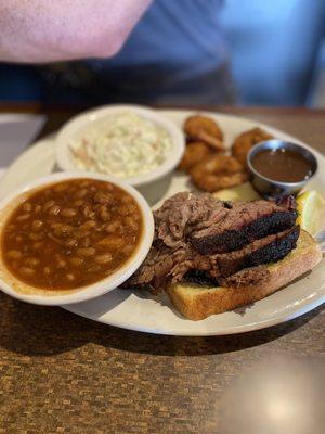 Brisket meal