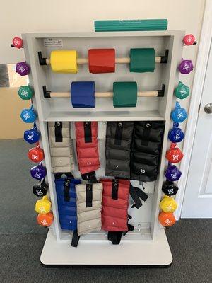 Weight rack and exercise equipment