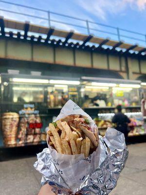 Chicken Gyro Pita Sandwich