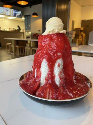 Strawberry Shaved Ice