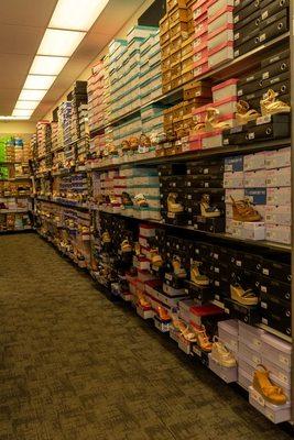 Dress Shoe Section of Store