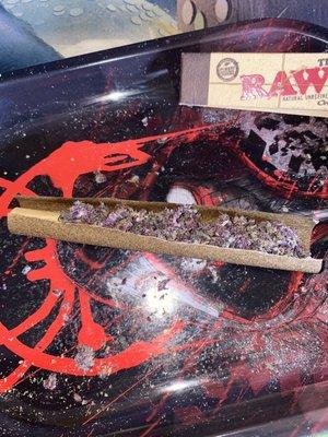 Rolling tray , wild hemp wraps