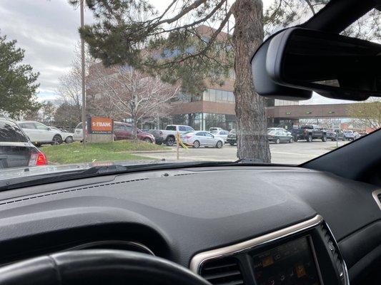 Long line at 1st Bank!!! Hmm why did you close other drive-thru locations nearby?