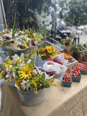 Flower and produce outside!