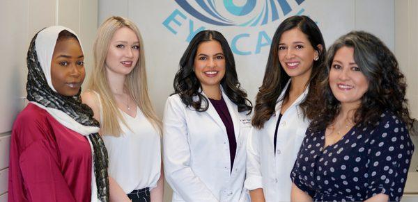 Eye care team