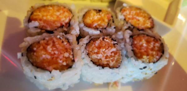 Spicy crab roll