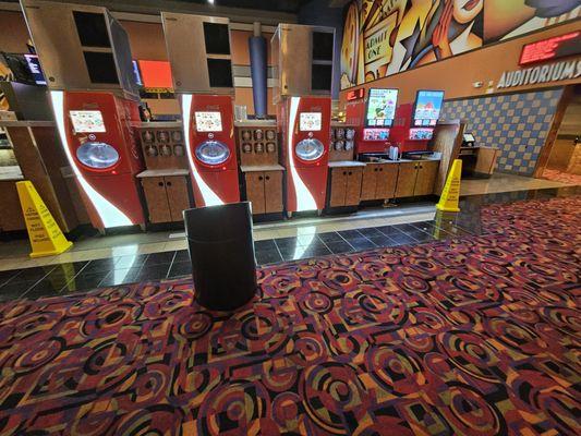 Coca Cola Freestyle and ICEE machines