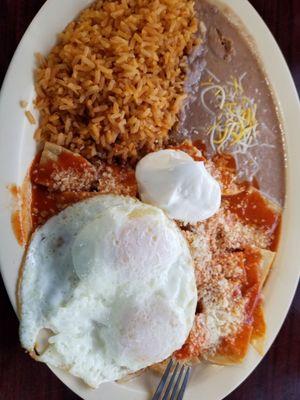 Chilaquiles a la diabla