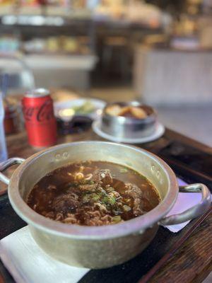 Ramen Soup with Beef Stew