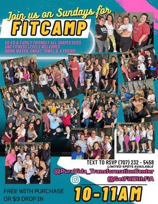 FITCAMP INFO