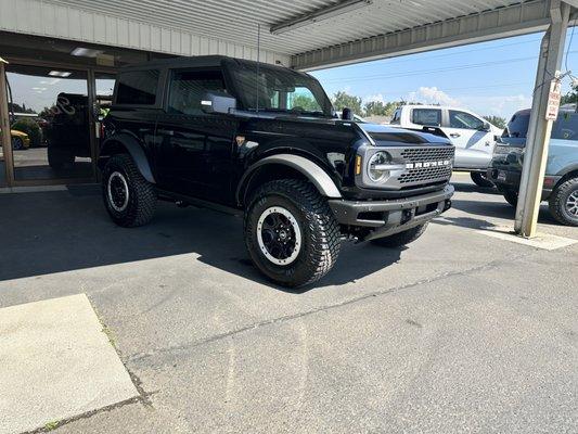 Thank you city auto for an amazing bronco