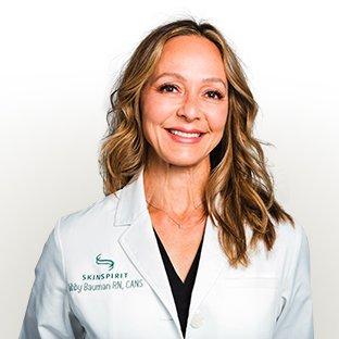 Meet Libby Bauman, RN, CANS, Aesthetic Nurse Specialist specializing in injectables and laser treatments.