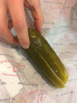 HUGE pickle!