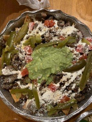 Incredible Nachos with Bistec