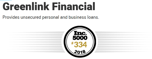 We made it! We ranked #334! Kudos to our whole Greenlink Financial family!