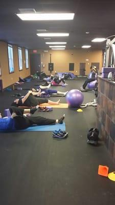 One of massage chi fit classes..every day people getting better with there health issues.