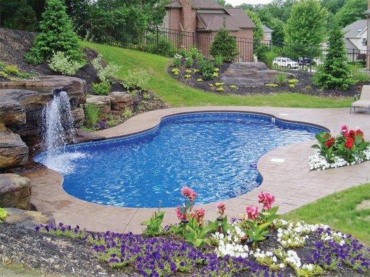 Love the new liner in this pool!