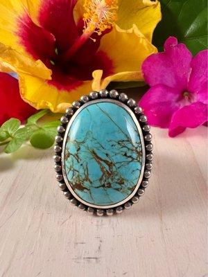 Handcrafted artisan jewelry turquoise sterling silver