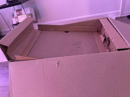 Damaged box