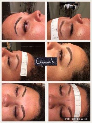 Touch up of Microblading