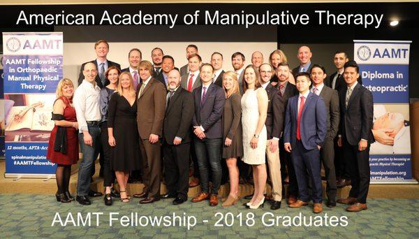 2018 AAMT Graduating Class - Diploma of Osteopractic Physical Therapy