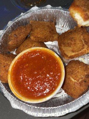 Fried ravioli