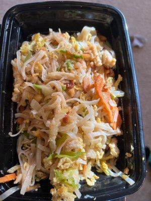 The most bland pad Thai you could ever have .