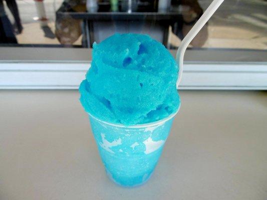 Blueberry Philly water ice ... perfect for a hot day!