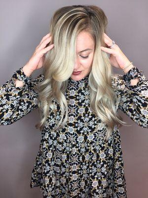 Rooty Ash Blonde Hair Color