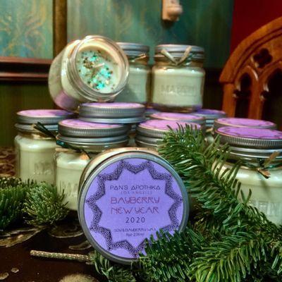 We make these popular Bayberry candles every year, to bring in the New Year blessed with abundance and joy!