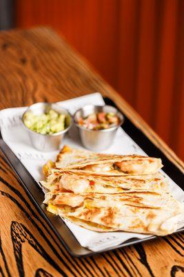 Grilled Shrimp Quesadilla!